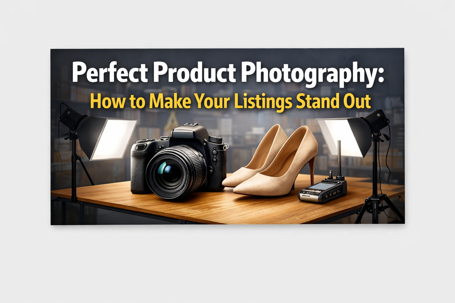 Perfect Product Photography: How to Make Your Listings Stand Out